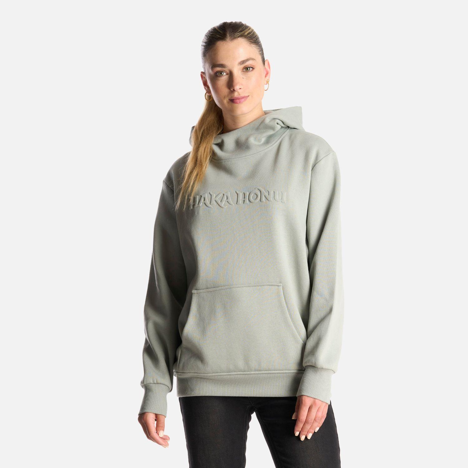 Poleron Mujer Motomami Hoody Verde Claro Haka Honu-1