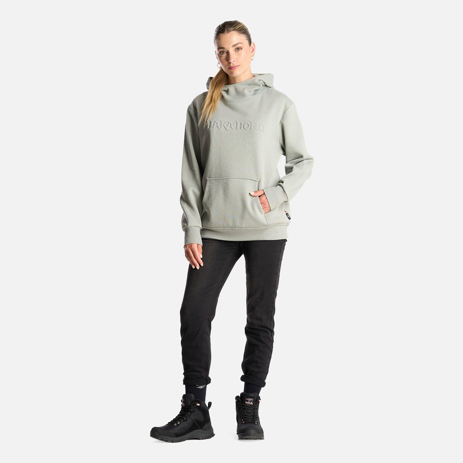 Poleron Mujer Motomami Hoody Verde Claro Haka Honu-7