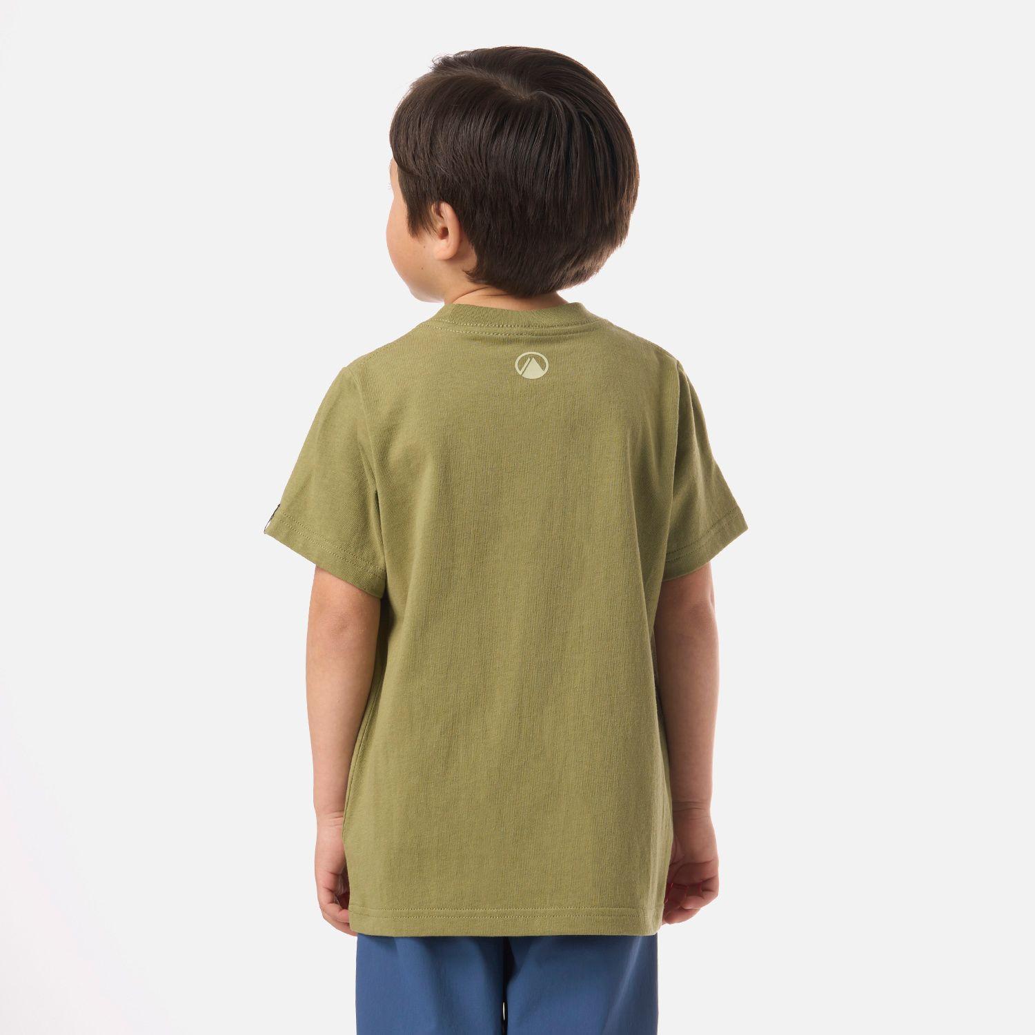 Polera Niño Logo Lippi T-shirt Verde Lippi V26-2