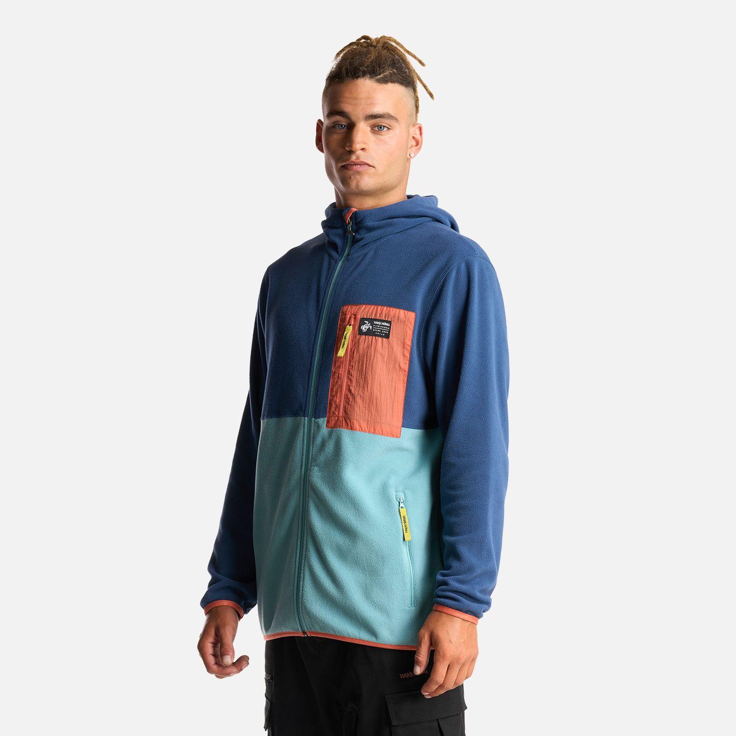 Poleron Hombre Leñero Azul Oscuro Haka Honu-2