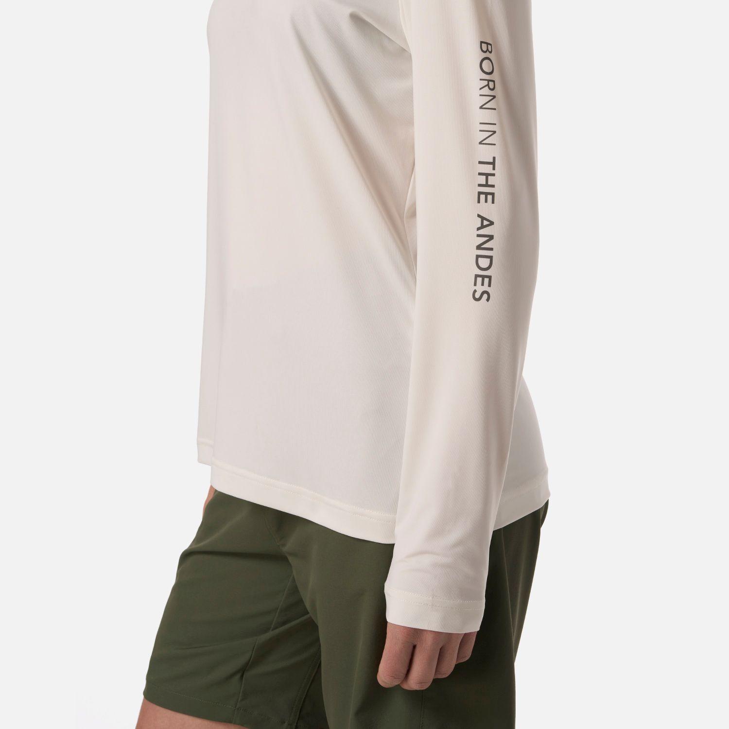 Polera Mujer Sun Protection T-Shirt Blanco Lippi V26-4