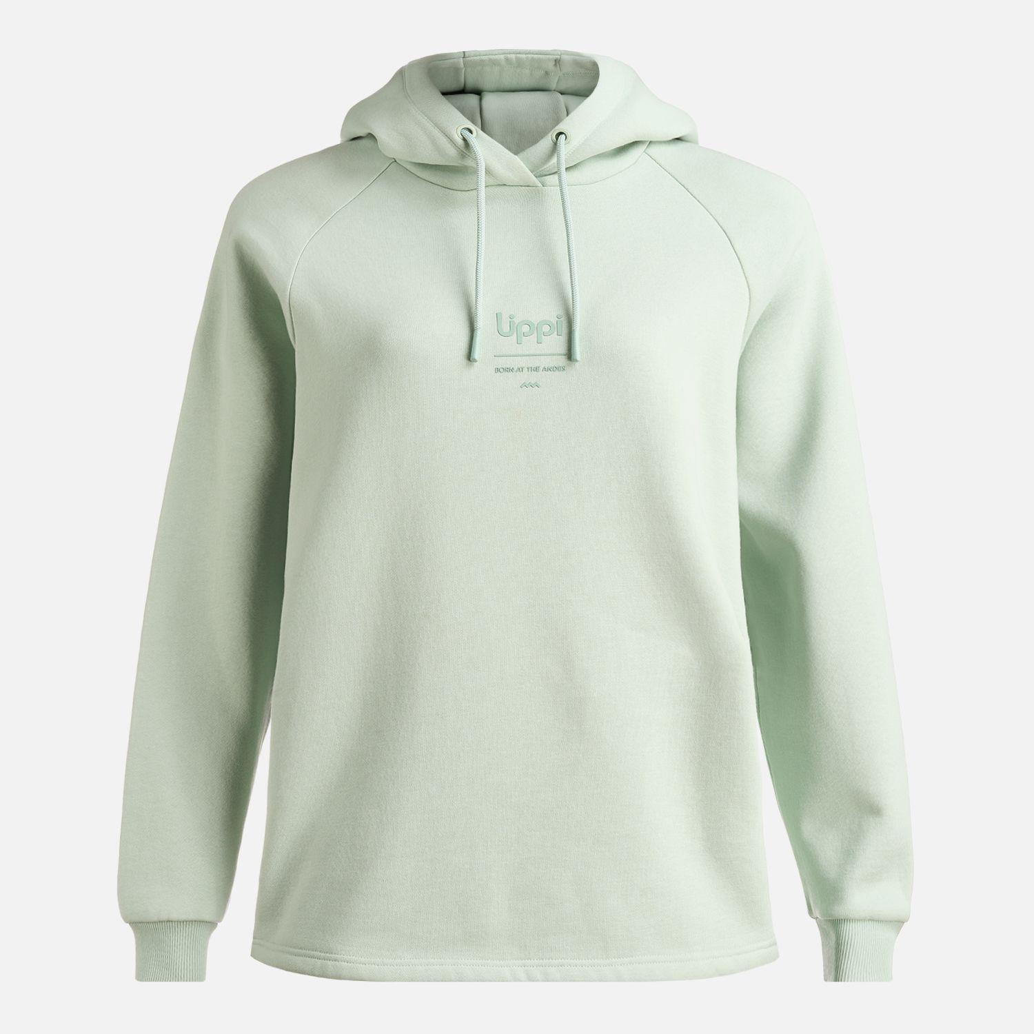 Poleron Mujer Heavy Duty Hoody Sweatshirt Menta Lippi-0