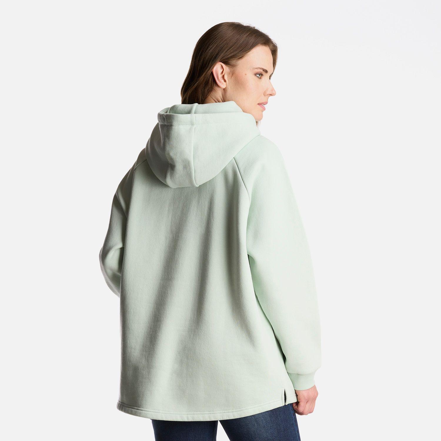 Poleron Mujer Heavy Duty Hoody Sweatshirt Menta Lippi-3