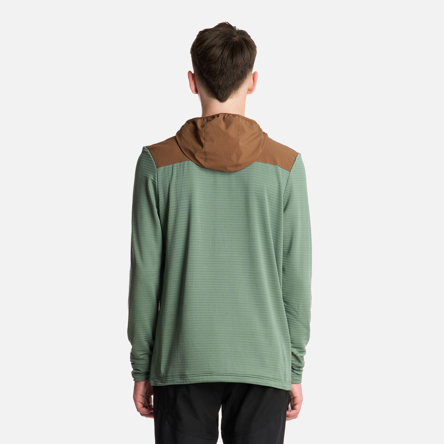Polerón Teen Boy Karova 14 Zip Hoody Jade Oscuro Lippi I25-2