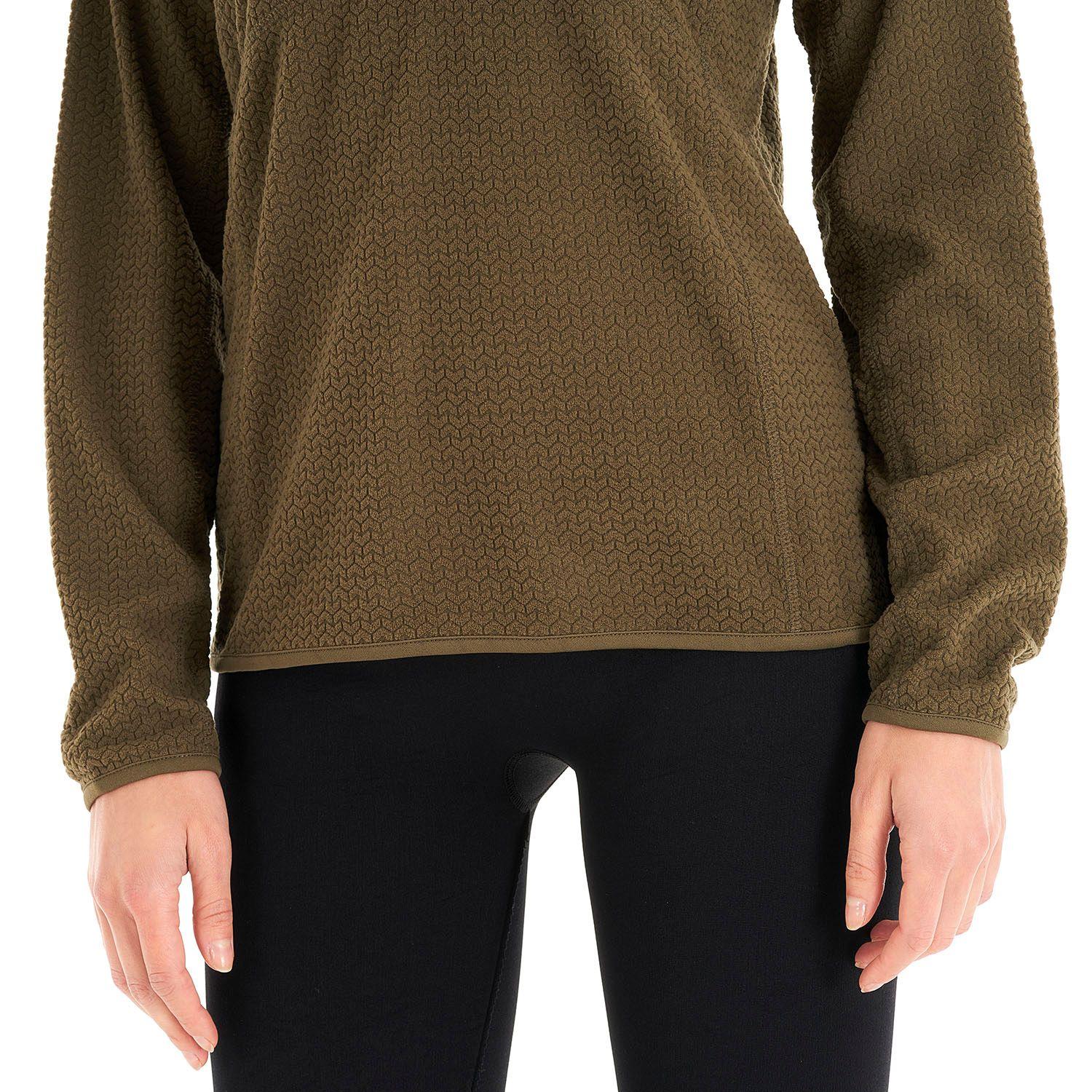 Poleron Mujer Jacaranda Nano-F 14 Zip Verde Oscuro Lippi I22-7