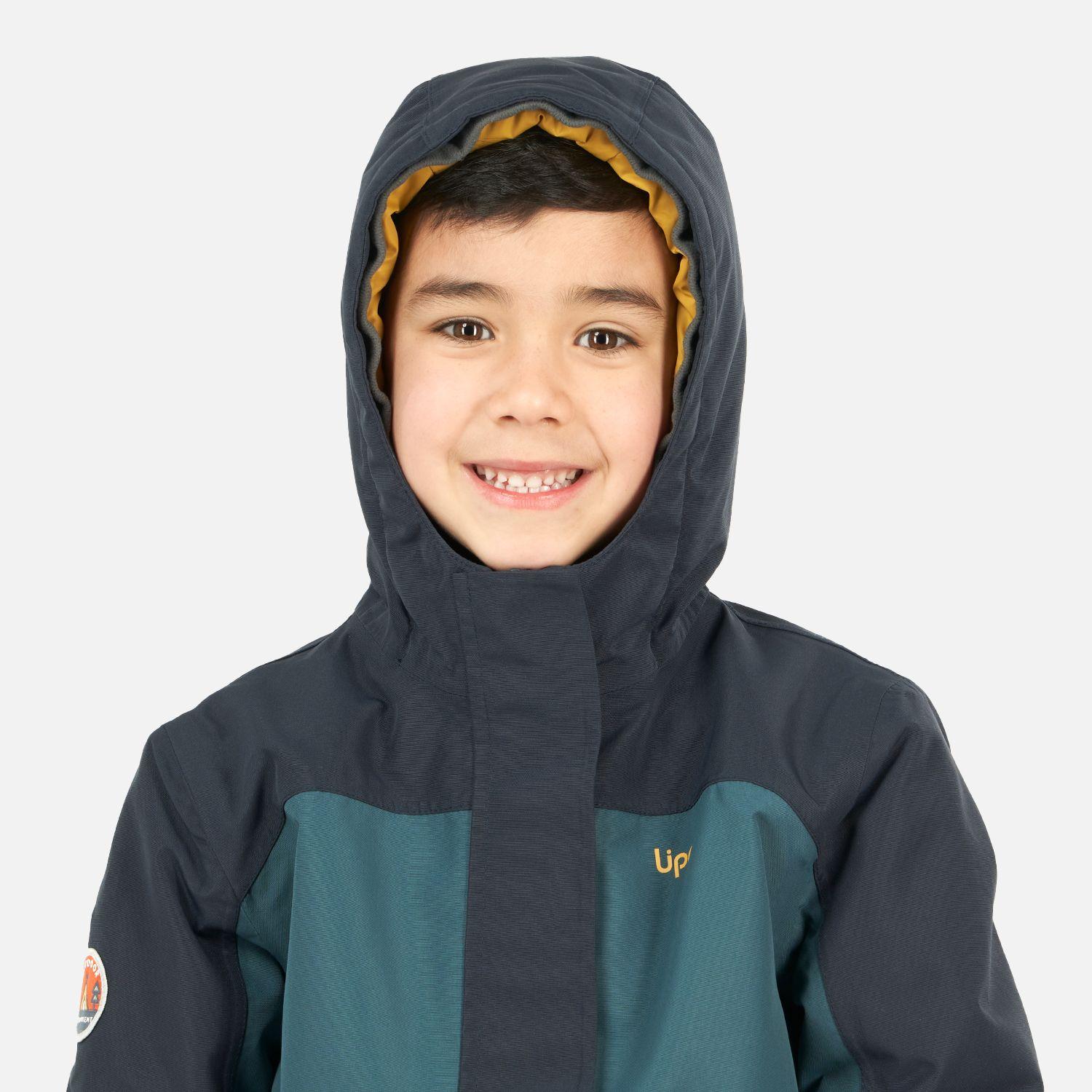 Chaqueta Niño Andes Snow B-Dry Hoody Jacket Azul Noche Lippi I23-3