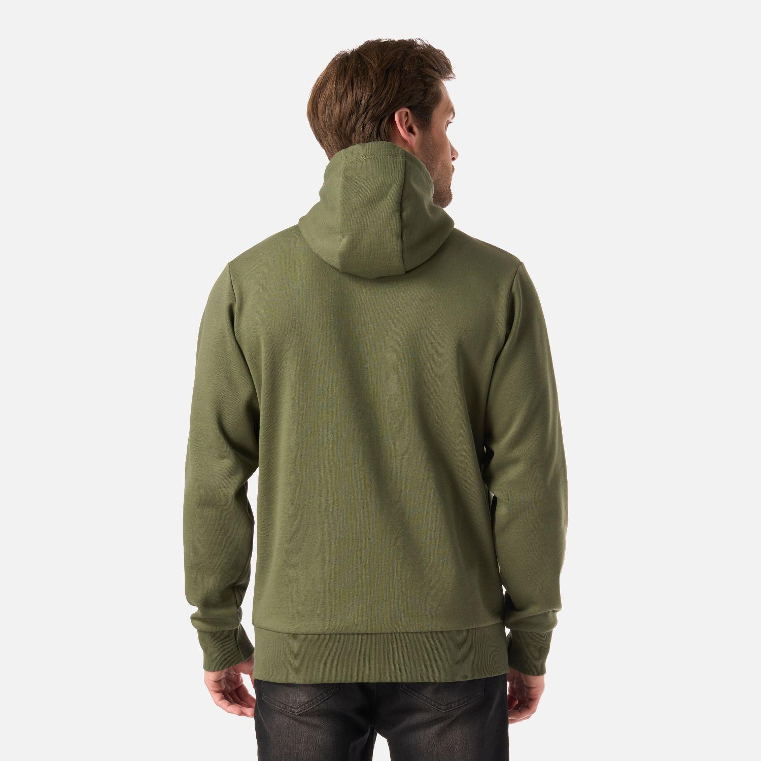 Polerón Hombre Ulmo Full Zip Hoody Sweatshirt Verde Musgo Lippi V26-2