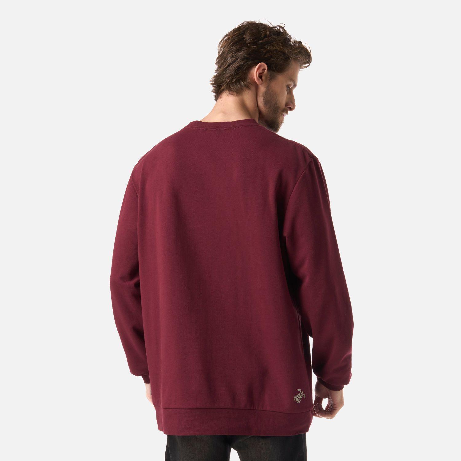 Polerón Hombre Peliculyon Burdeo Haka Honu V26-2