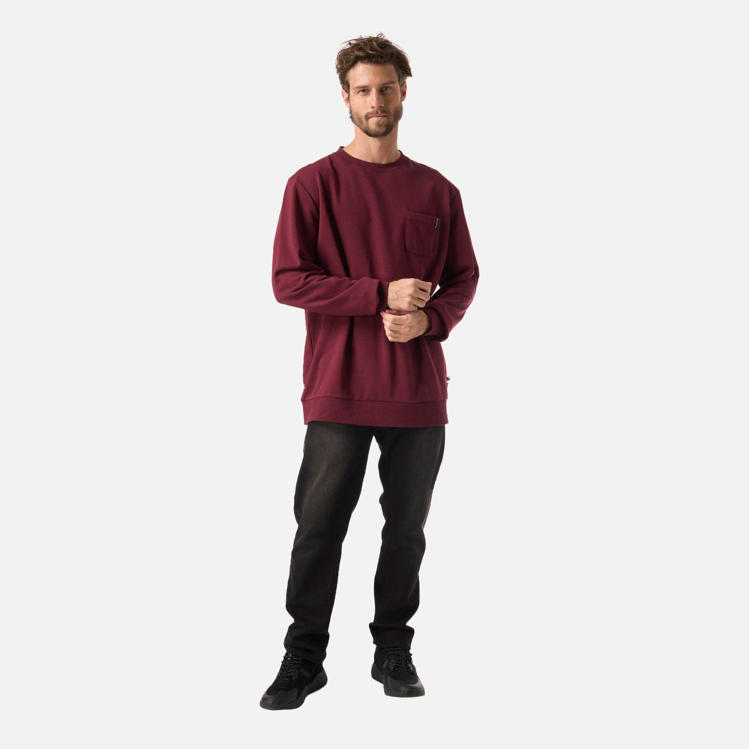 Polerón Hombre Peliculyon Burdeo Haka Honu V26-4