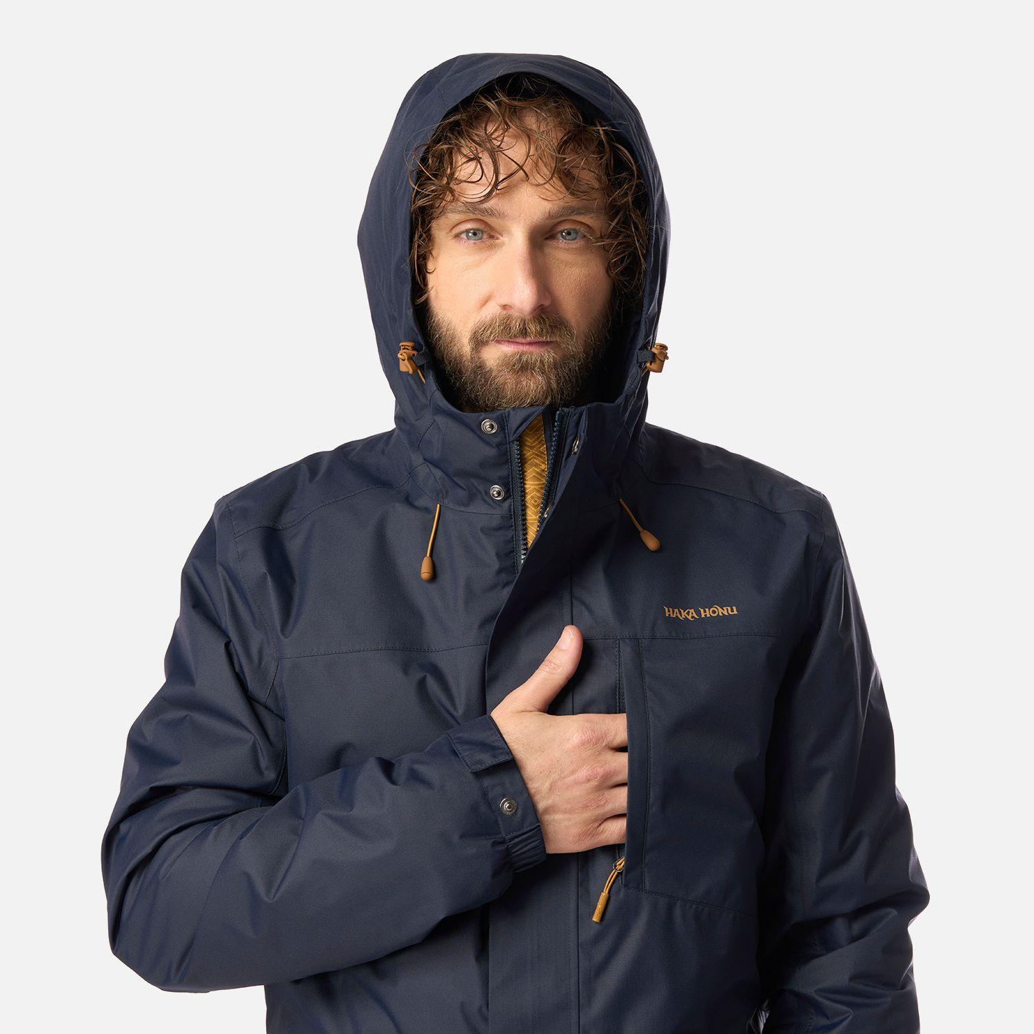 Chaqueta Hombre Terranova Azul Oscuro Haka Honu-3