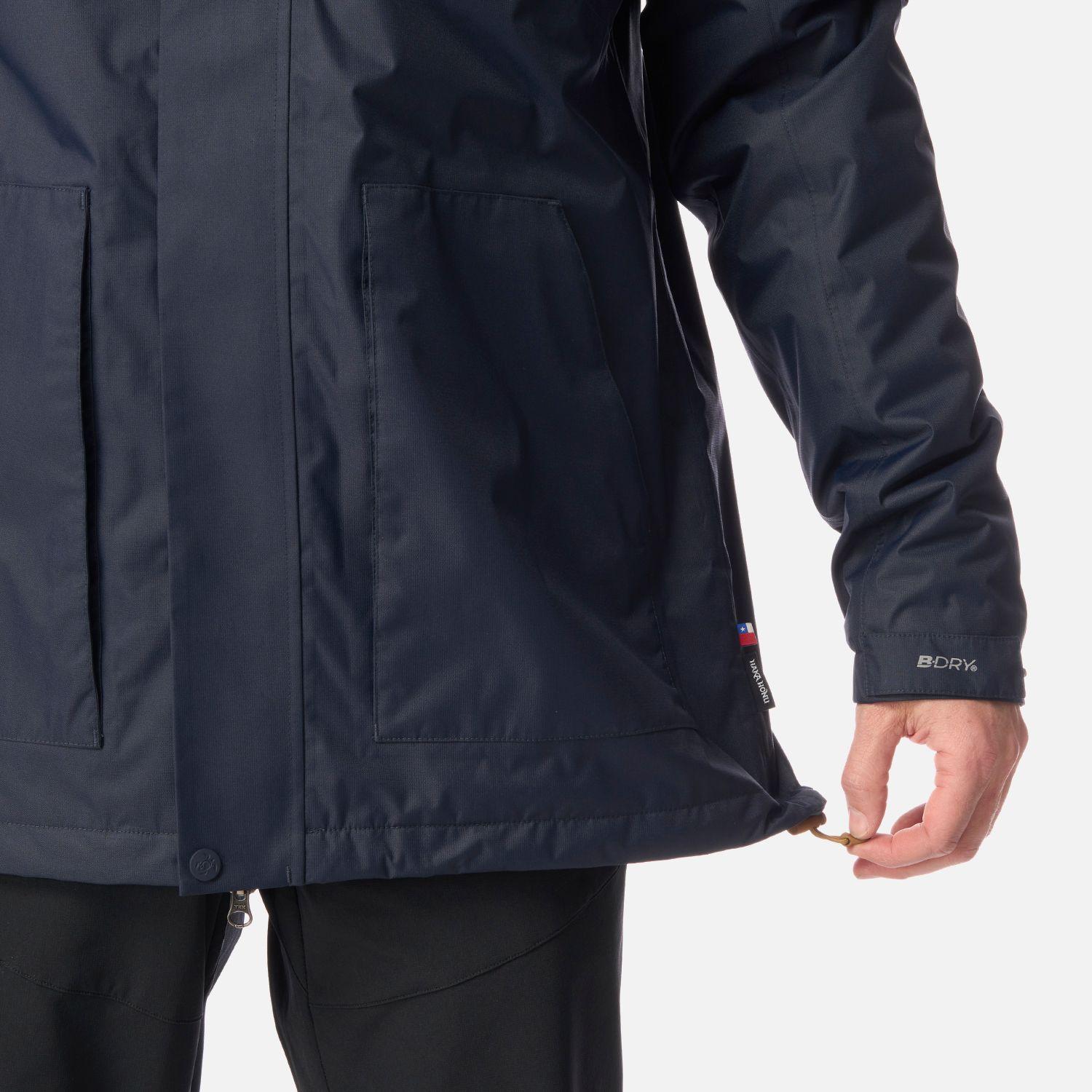 Chaqueta Hombre Terranova Azul Oscuro Haka Honu-5