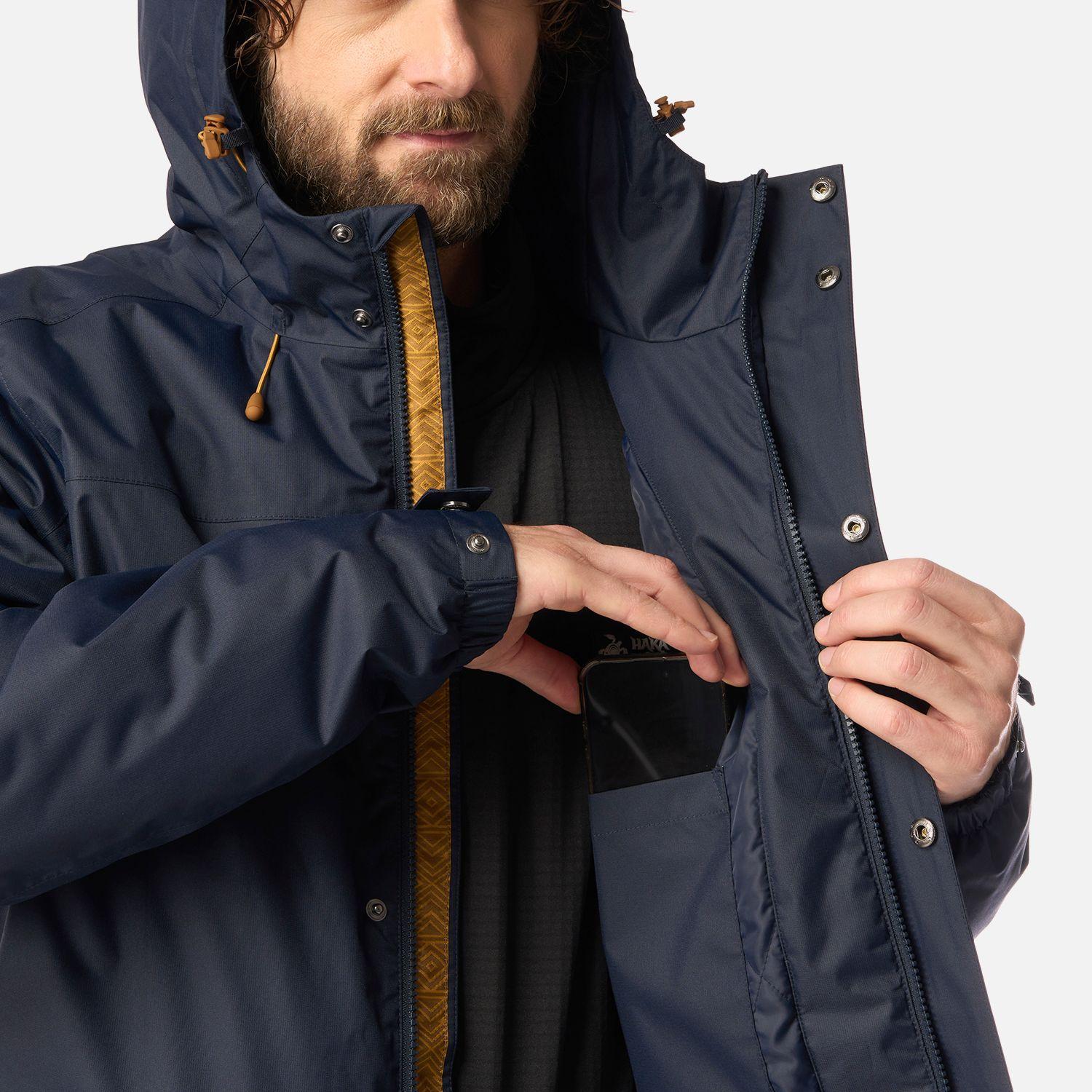 Chaqueta Hombre Terranova Azul Oscuro Haka Honu-7