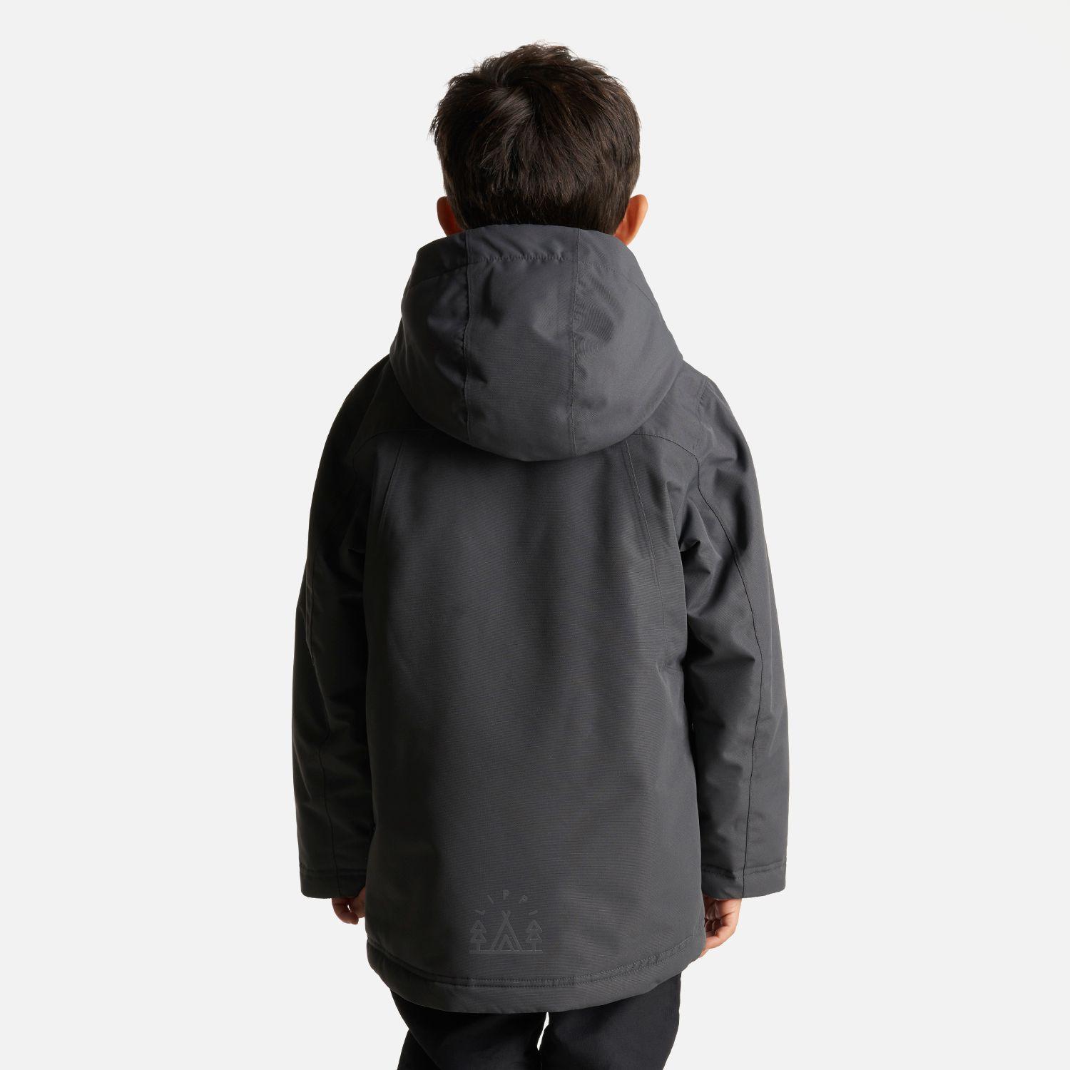 Chaqueta Niño Roble B-Dry Hoody Jacket Grafito Lippi I23-2