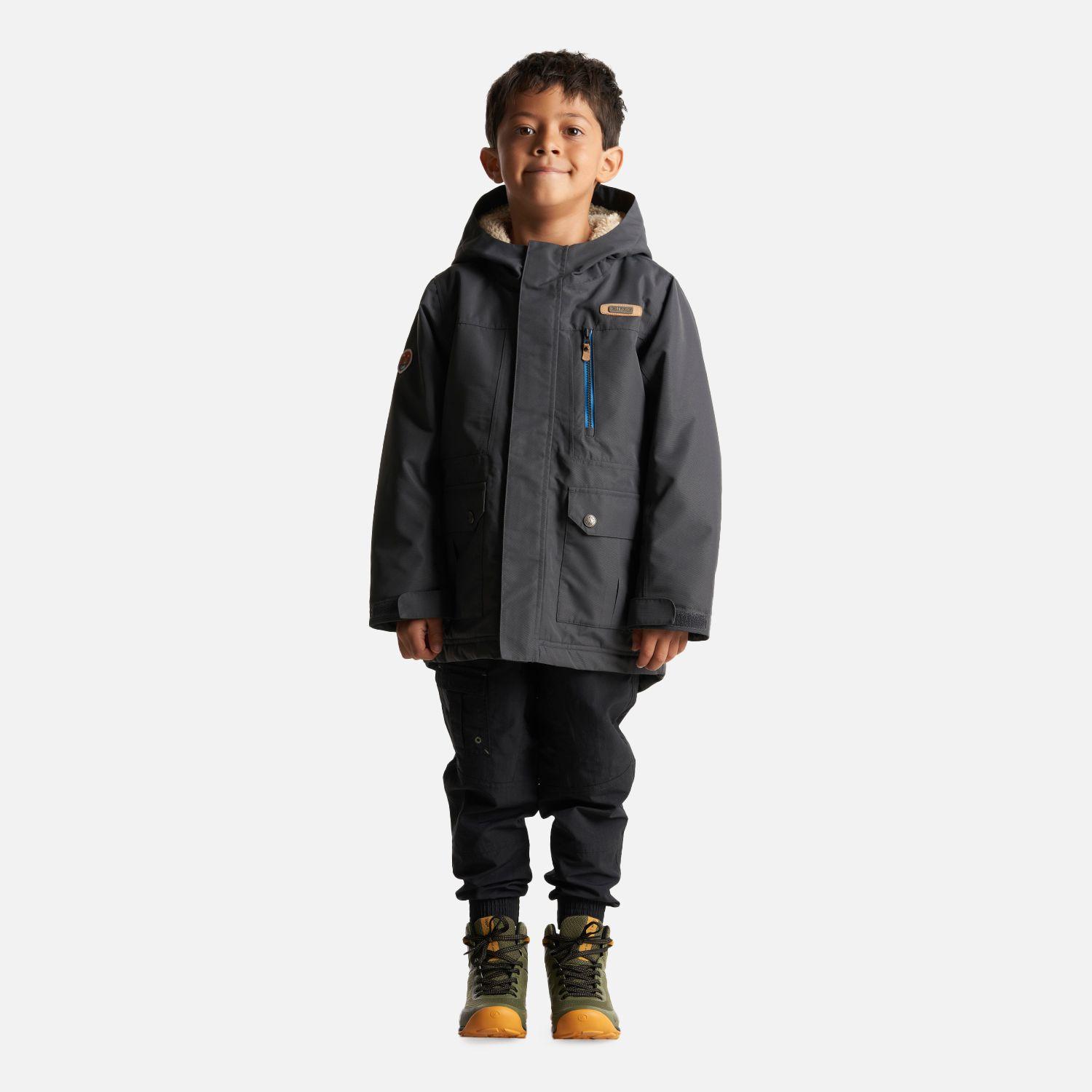 Chaqueta Niño Roble B-Dry Hoody Jacket Grafito Lippi I23-5