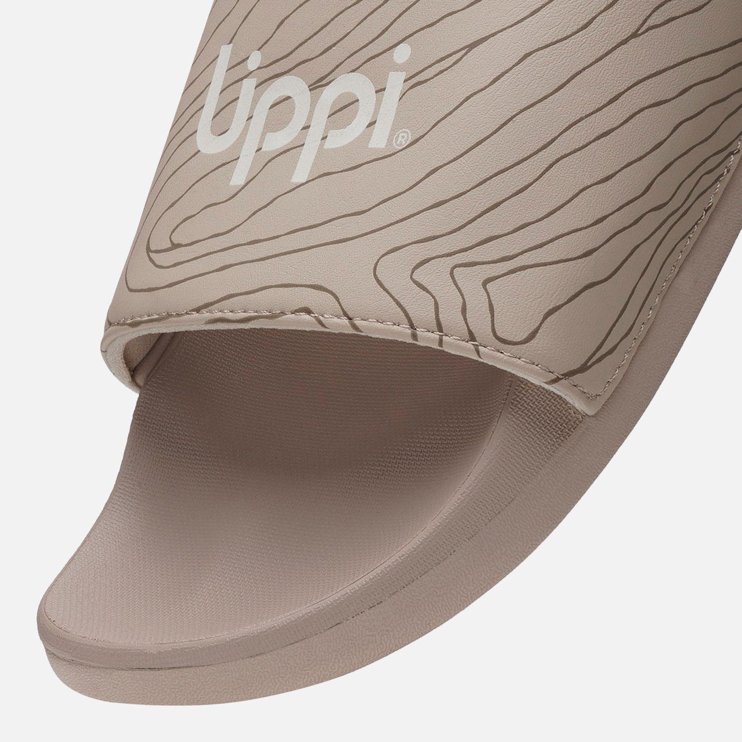 Sandalia Mujer Insigne Slide Print Beige Lippi V26-1