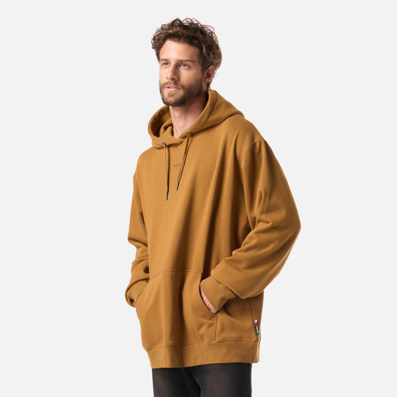 Polerón Hombre Canguro Mostaza Haka Honu V26-1