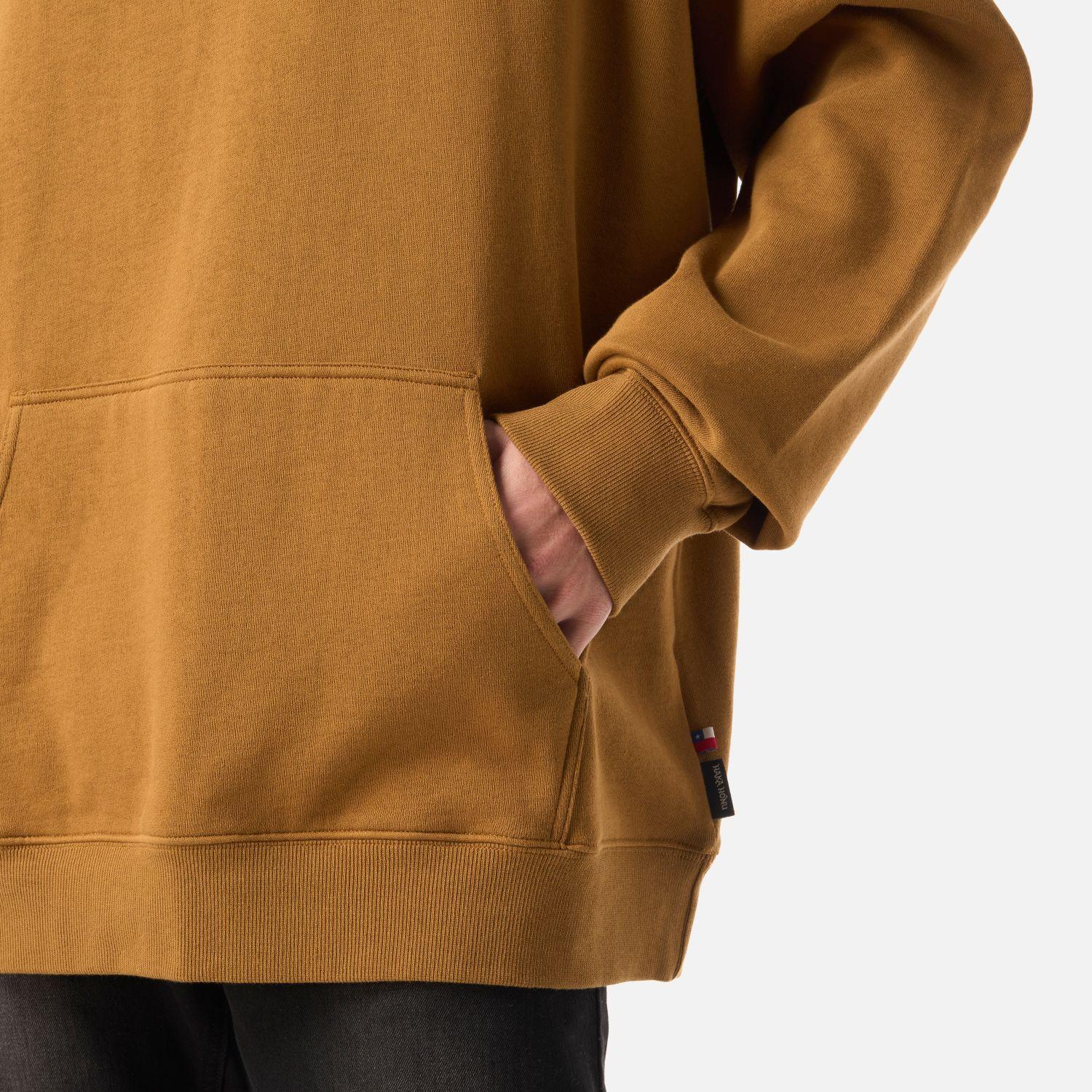 Polerón Hombre Canguro Mostaza Haka Honu V26-4