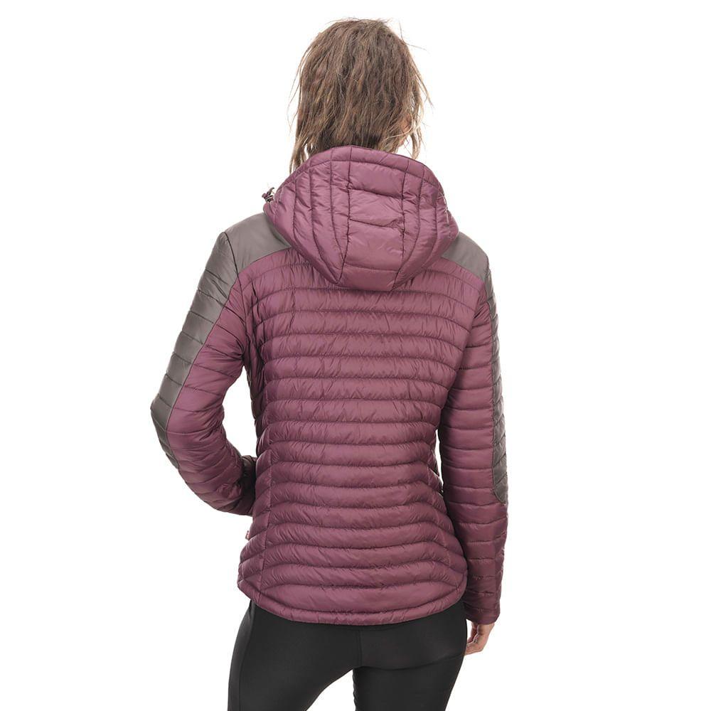 Chaqueta Mujer Bewarm Steam-Pro Hoody Jacket Palo Rosa / Grafito Lippi-3