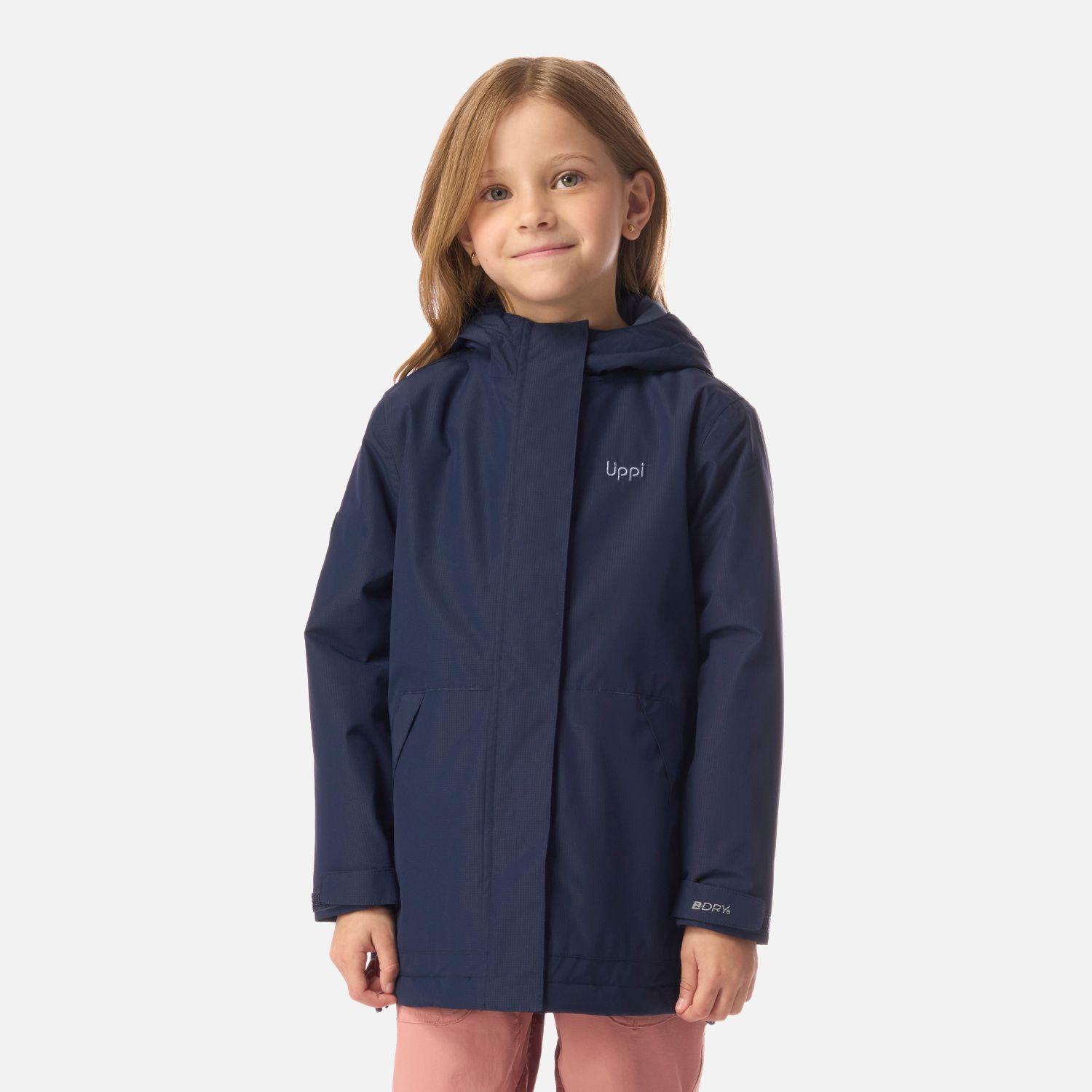 Chaqueta Niña Cold Place B-Dry Hoody Jacket Azul Marino Lippi I26-0