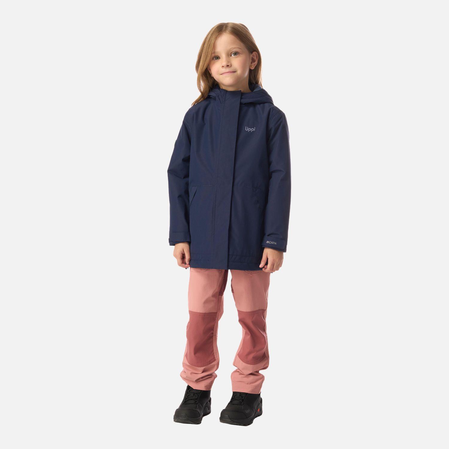 Chaqueta Niña Cold Place B-Dry Hoody Jacket Azul Marino Lippi I26-4