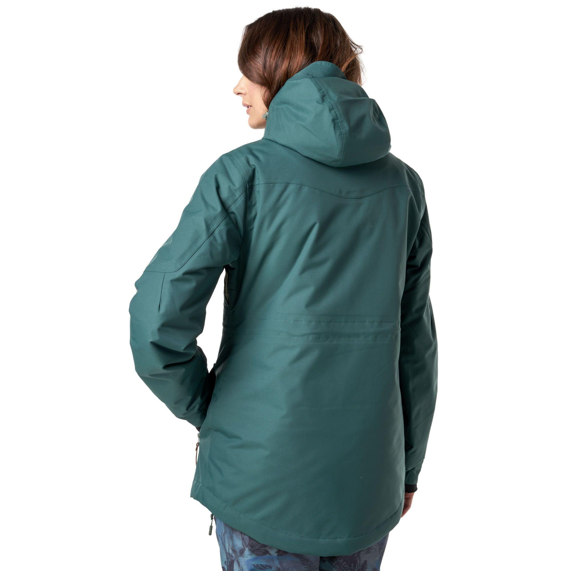 Chaqueta Mujer Yeti Turquesa Haka Honu-1