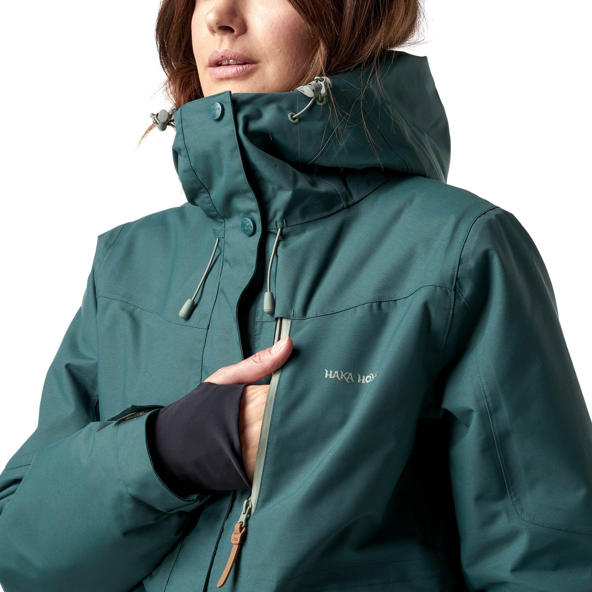 Chaqueta Mujer Yeti Turquesa Haka Honu-2