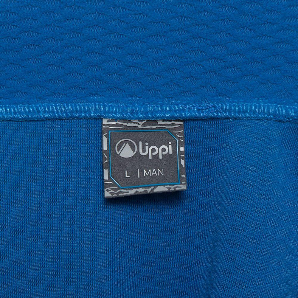 Poleron Hombre Jacaranda Nano-F 14 Zip Hoody Calipso Oscuro / Azul Lippi-5