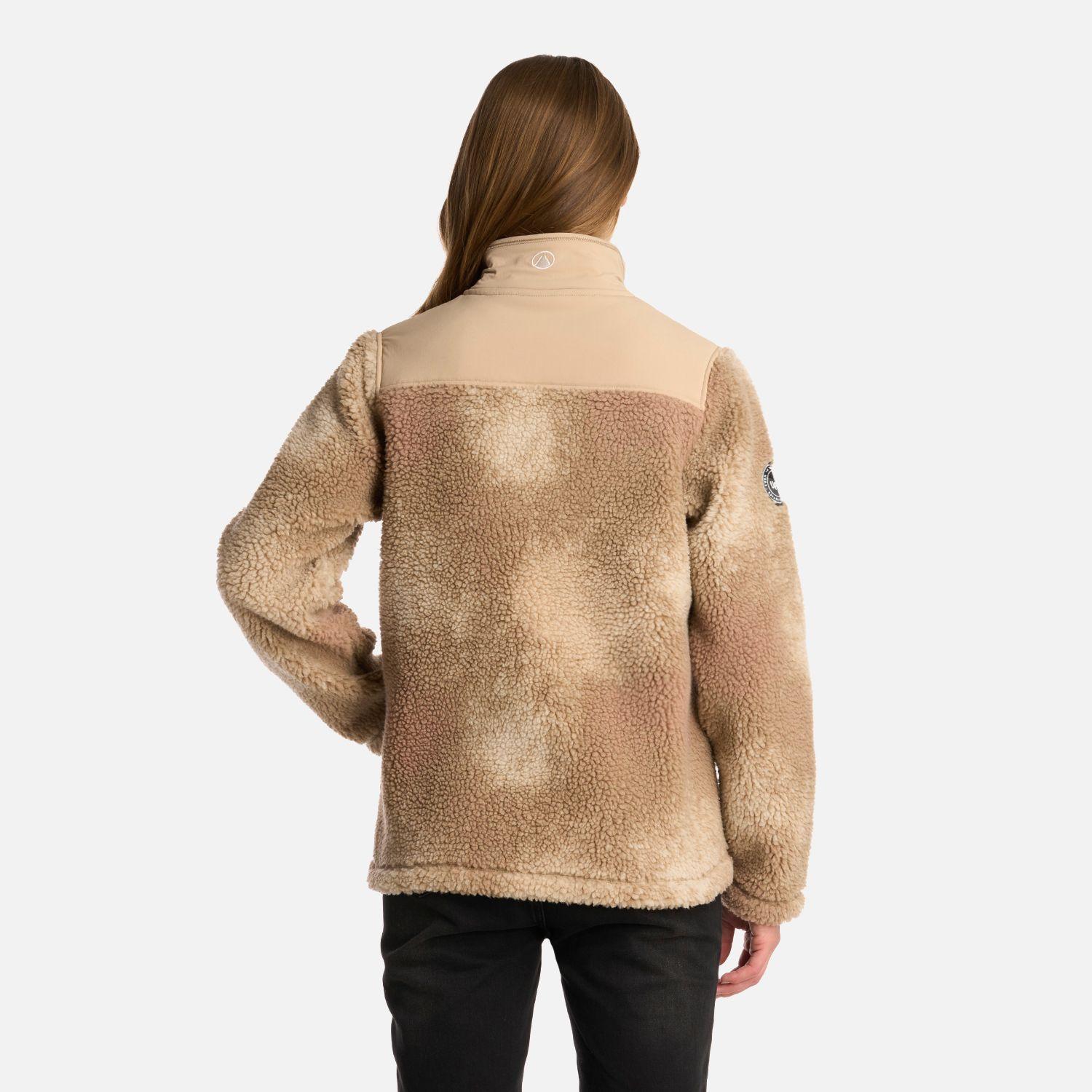 Polar Mujer Glaciar Sherpa-pro Jacket Print Caqui Lippi-2