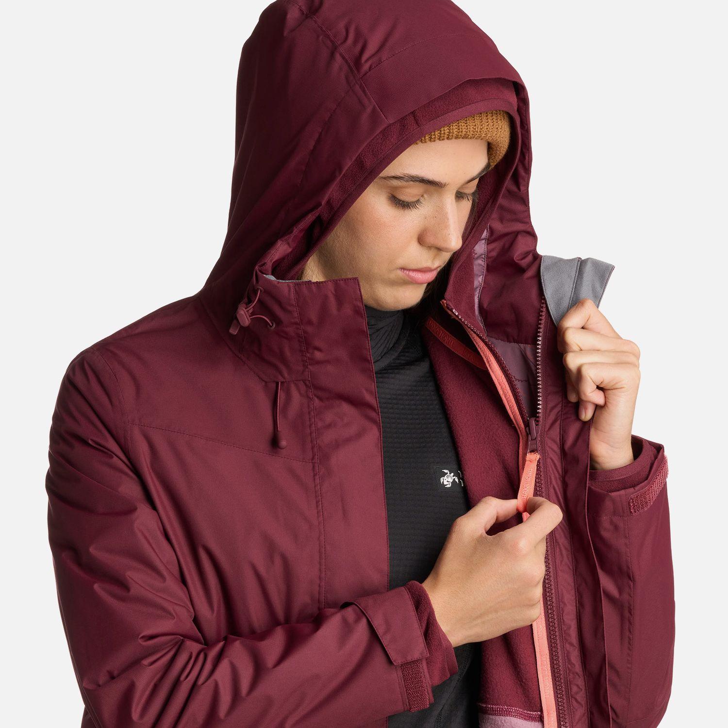 Chaqueta Mujer Corteza Burdeo Haka Honu I25-8