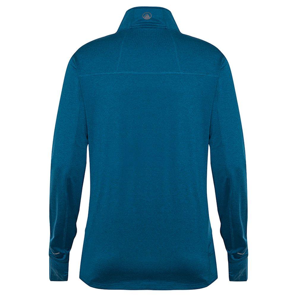 Poleron Hombre Ventus Nano-F 14 Zip Petroleo Lippi-1