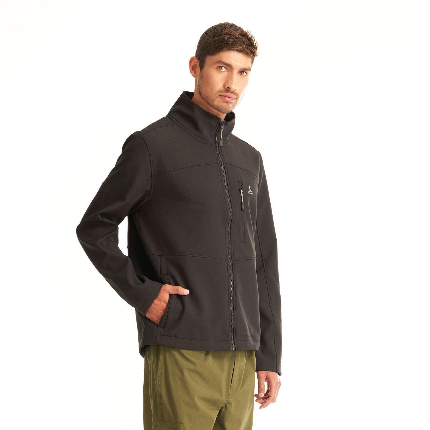 Chaqueta Hombre Acacia Negro Geography-2