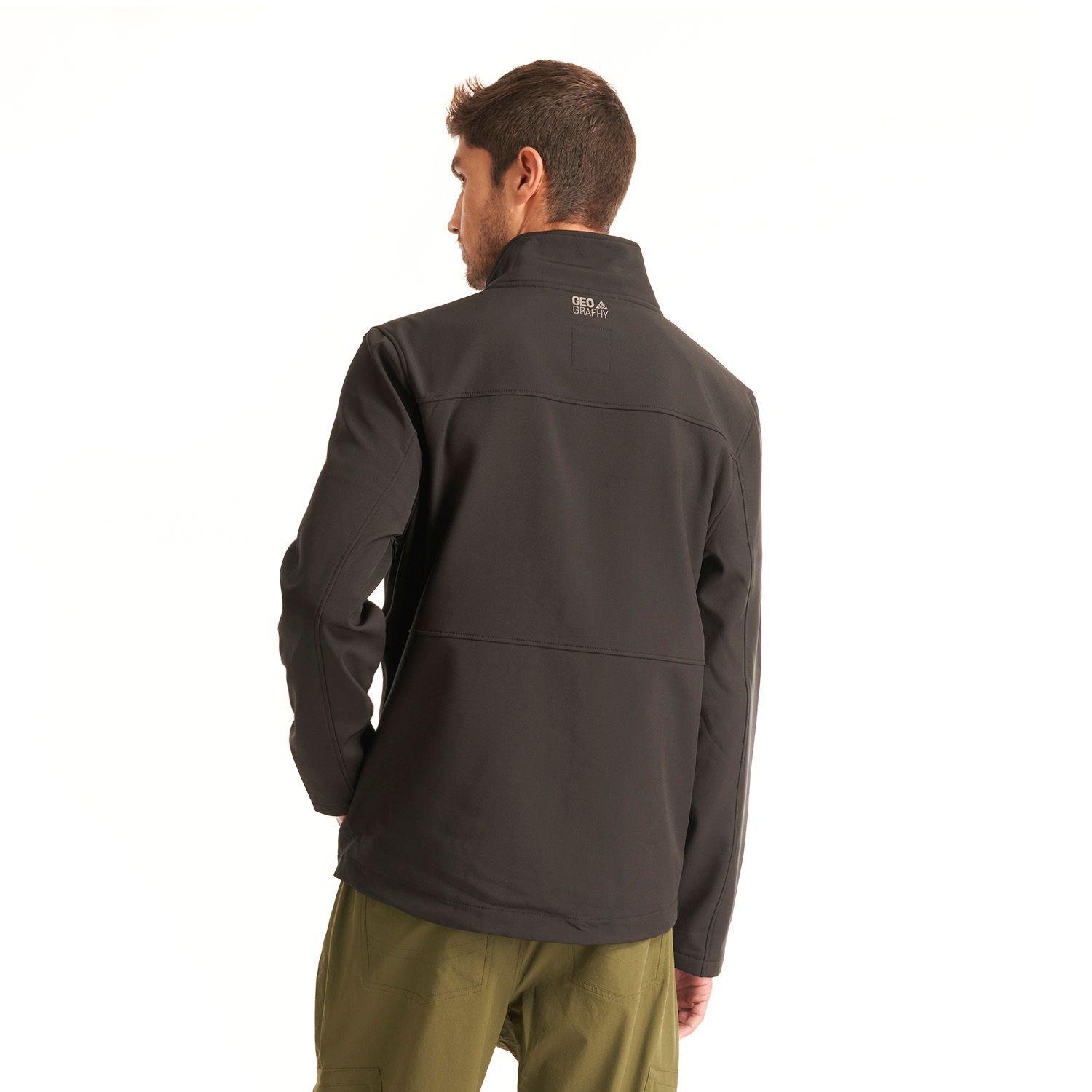 Chaqueta Hombre Acacia Negro Geography-3