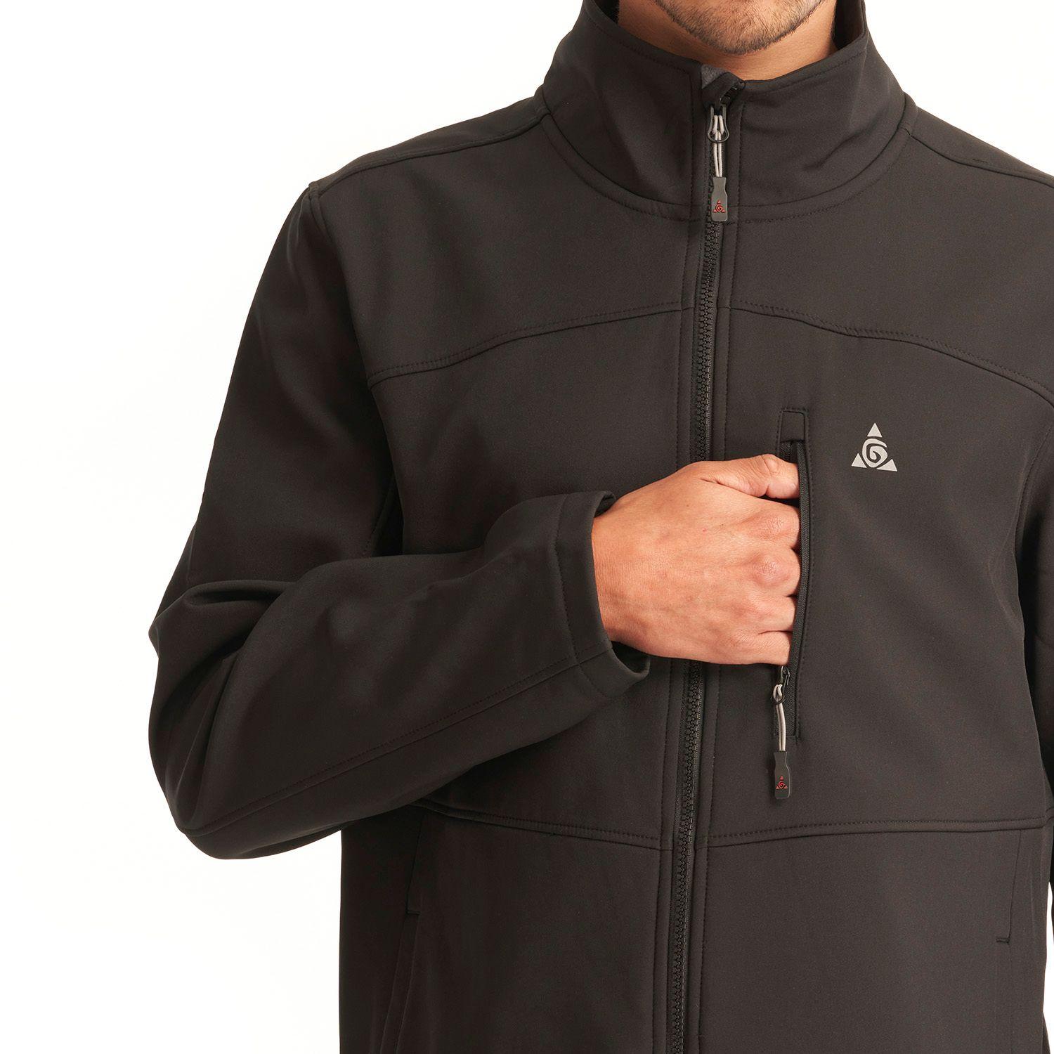 Chaqueta Hombre Acacia Negro Geography-4