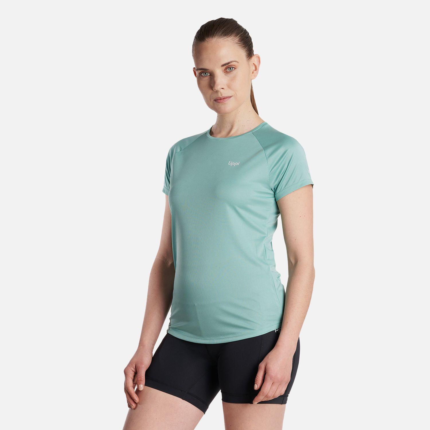 Polera Mujer  Core Q-Dry T-Shirt Turquesa Lippi-2