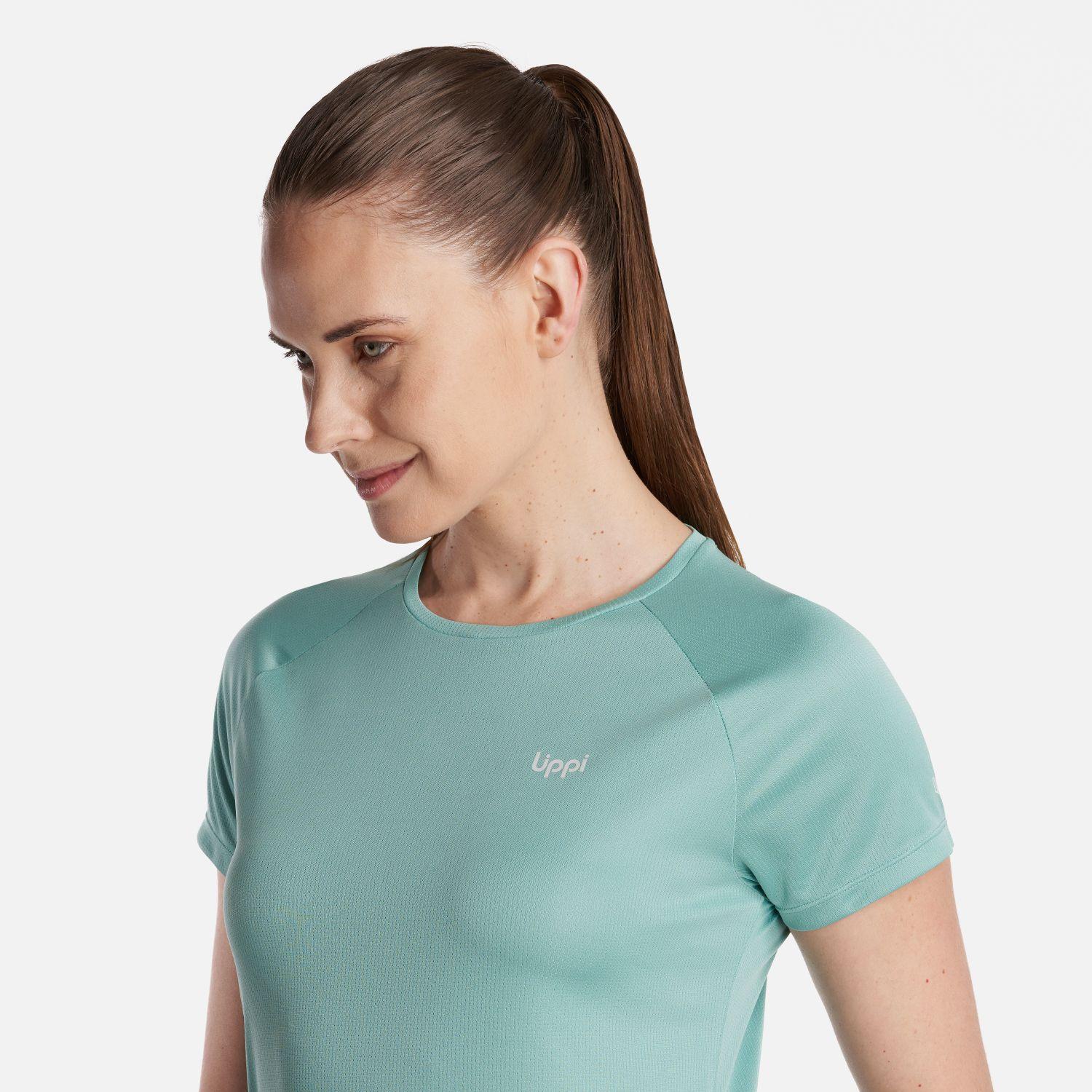 Polera Mujer  Core Q-Dry T-Shirt Turquesa Lippi-4