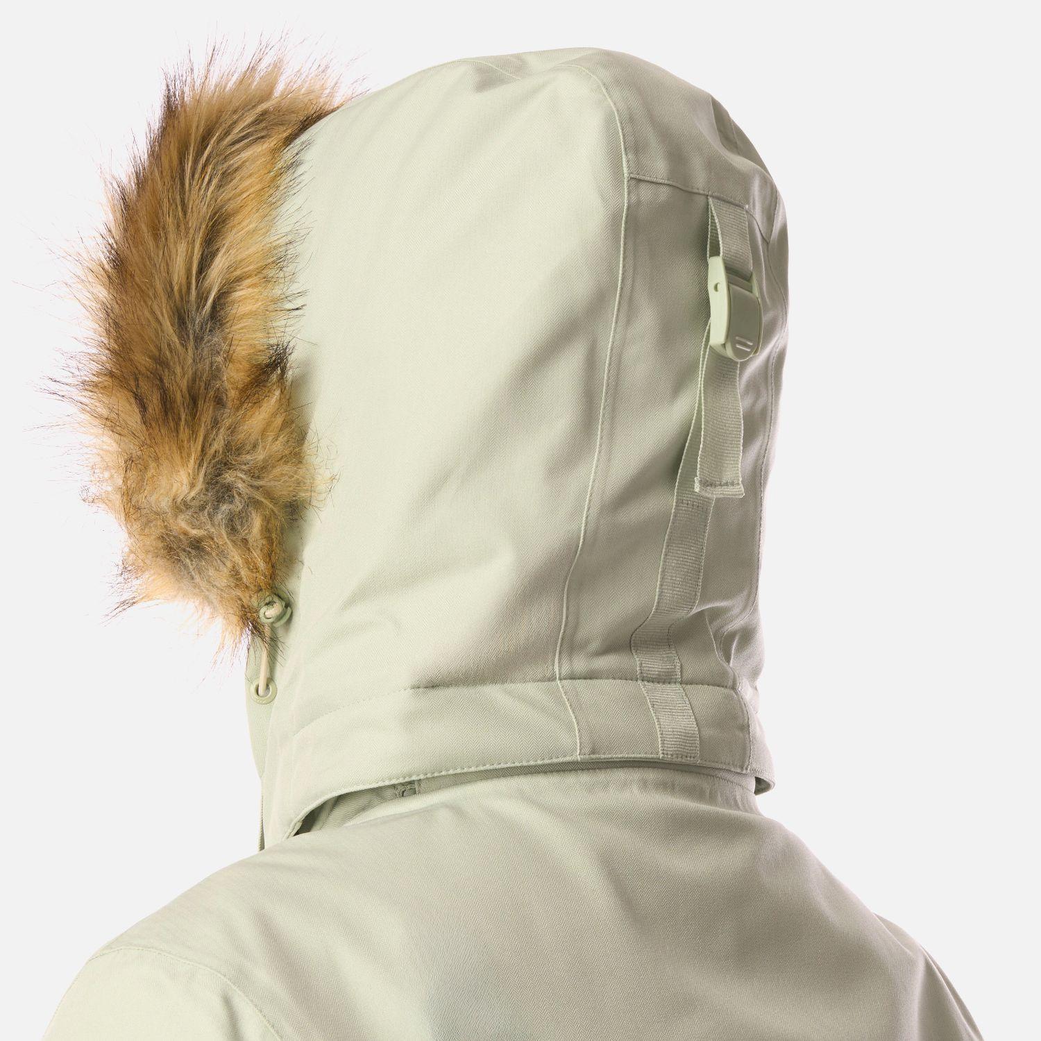 Chaqueta Mujer Roble B-Dry Hoody Jacket Verde Agua Melange Lippi I26-8