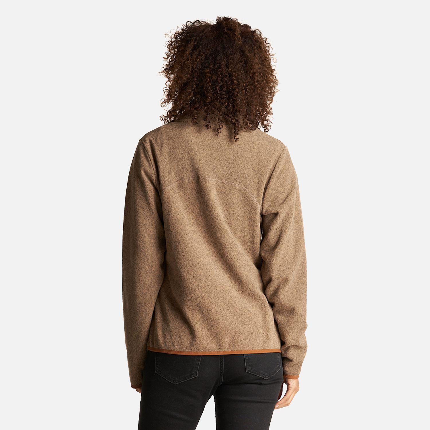 Poleron Mujer Tokerau Beige Haka Honu I23-3