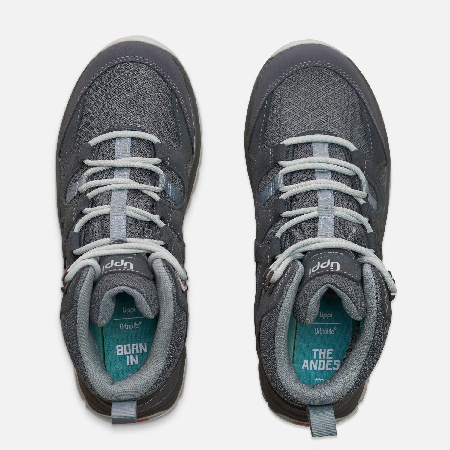 Botín Mujer Tellus Mid Acero Oscuro Lippi I26-5