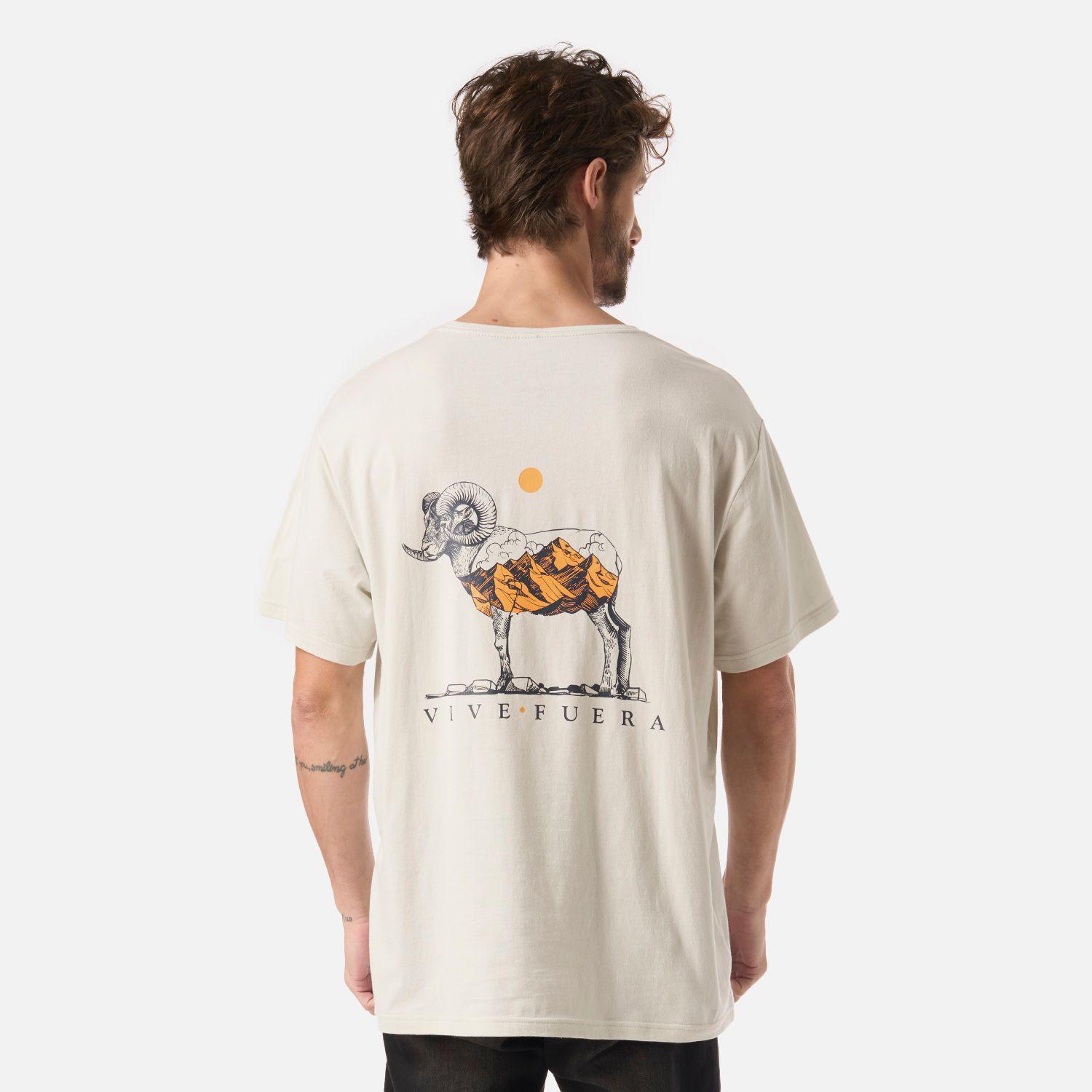 Polera Hombre El Cuernudo Menta Claro  Haka Honu V26-1