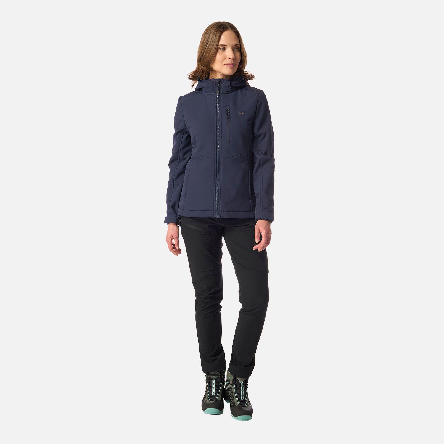 Chaqueta Mujer Macaya Softshell Hoody Jacket Azul Marino Lippi-9