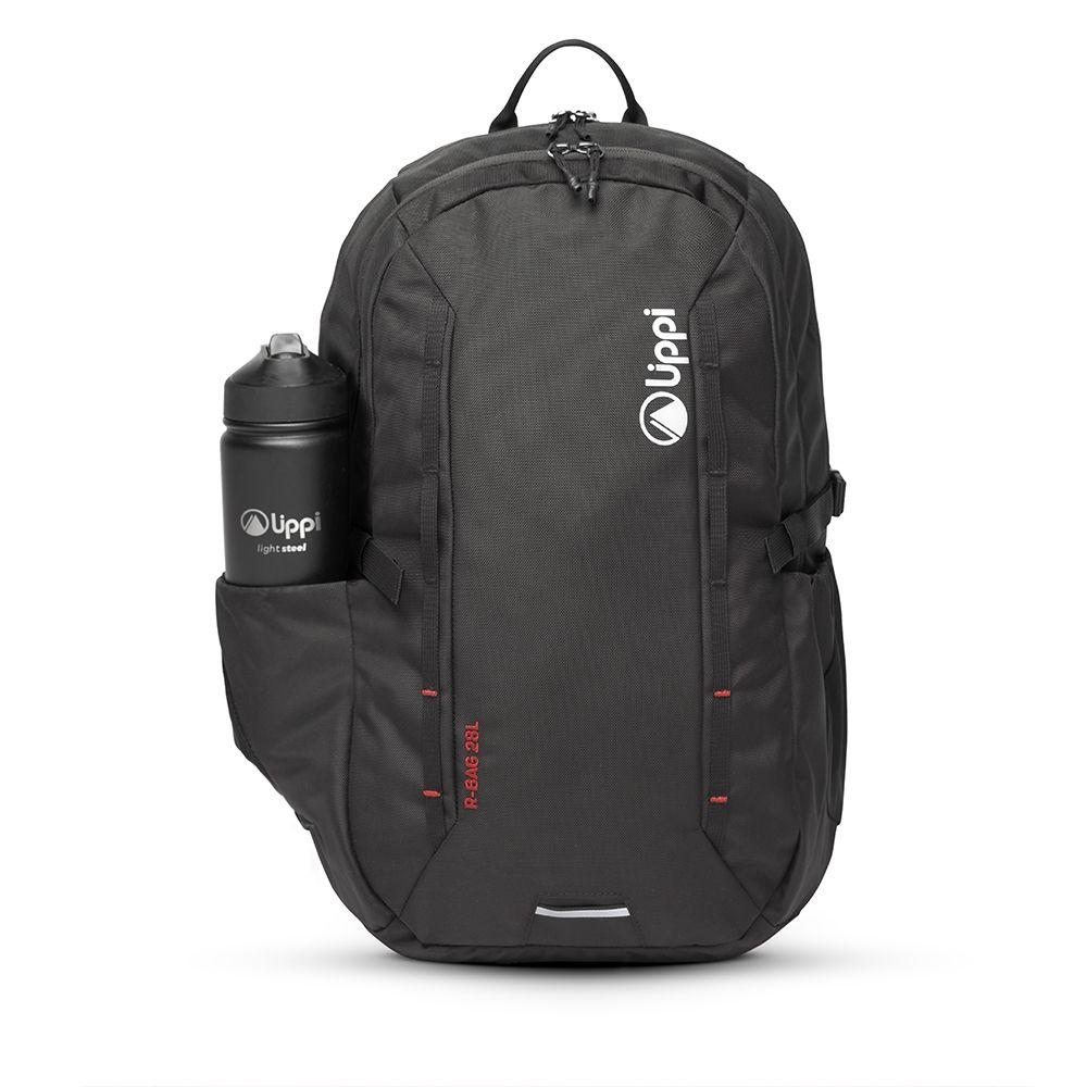 Mochila Unisex R-Bags 28 Backpack Azul Piedra Lippi-2