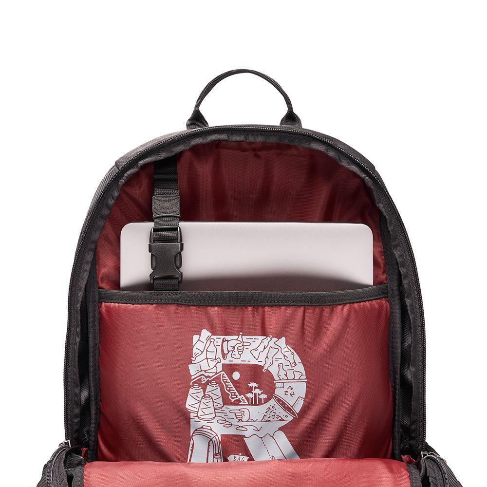 Mochila Unisex R-Bags 28 Backpack Azul Piedra Lippi-3