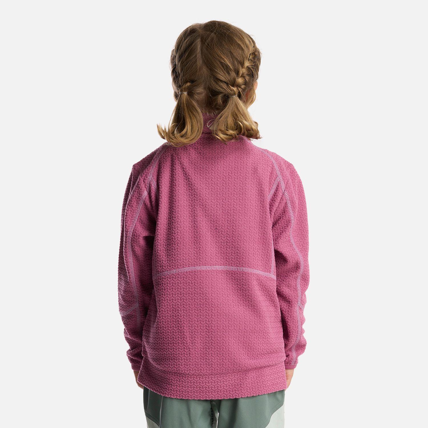 Poleron Niña Saltamontes Nano-F 14 Zip Rosado Lippi-3