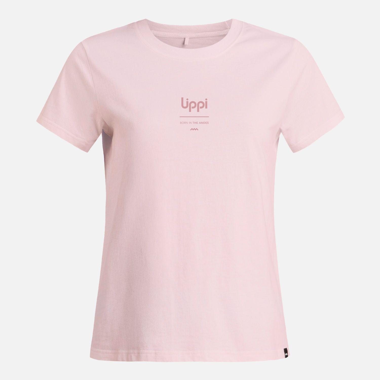 Polera Mujer Ulmo Mid Point T-Shirt Rosa Claro Lippi V26-5