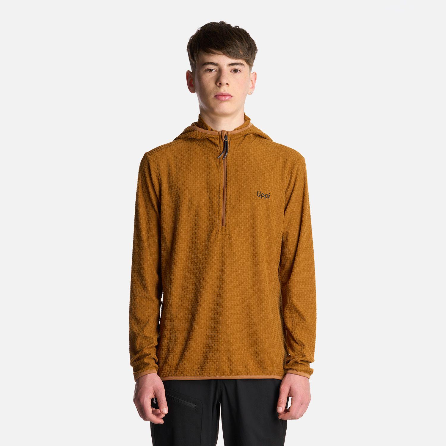 Polerón Teen Boy Mild Nano-F 14 Zip Hoody Mostaza Lippi-0