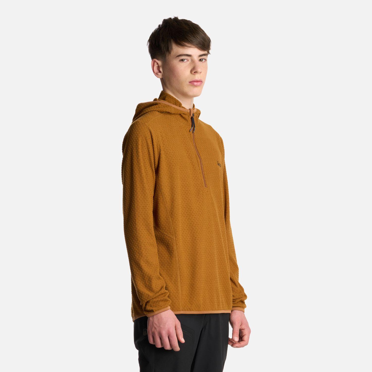 Polerón Teen Boy Mild Nano-F 14 Zip Hoody Mostaza Lippi-1