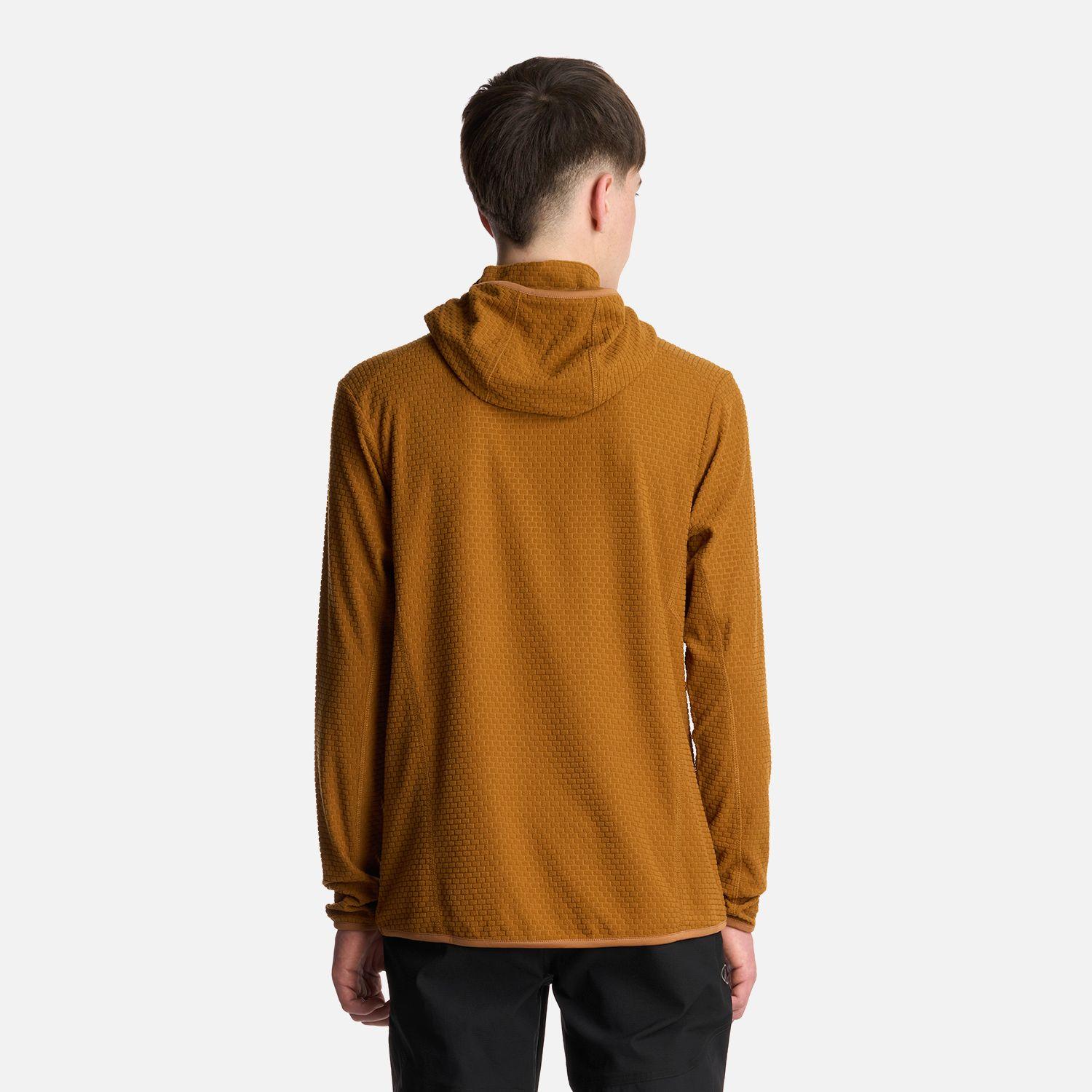 Polerón Teen Boy Mild Nano-F 14 Zip Hoody Mostaza Lippi-2