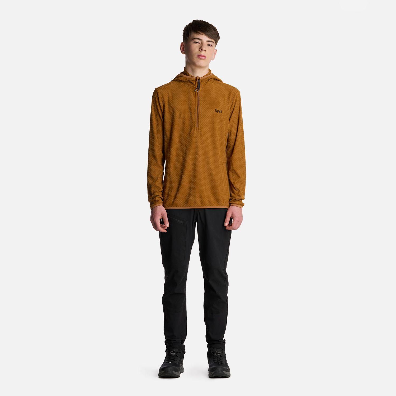 Polerón Teen Boy Mild Nano-F 14 Zip Hoody Mostaza Lippi-4