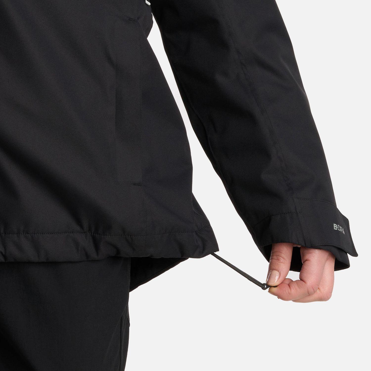 Chaqueta Mujer Tres Cruces Fusion-3 Hoody Jacket Negro Lippi V26-6