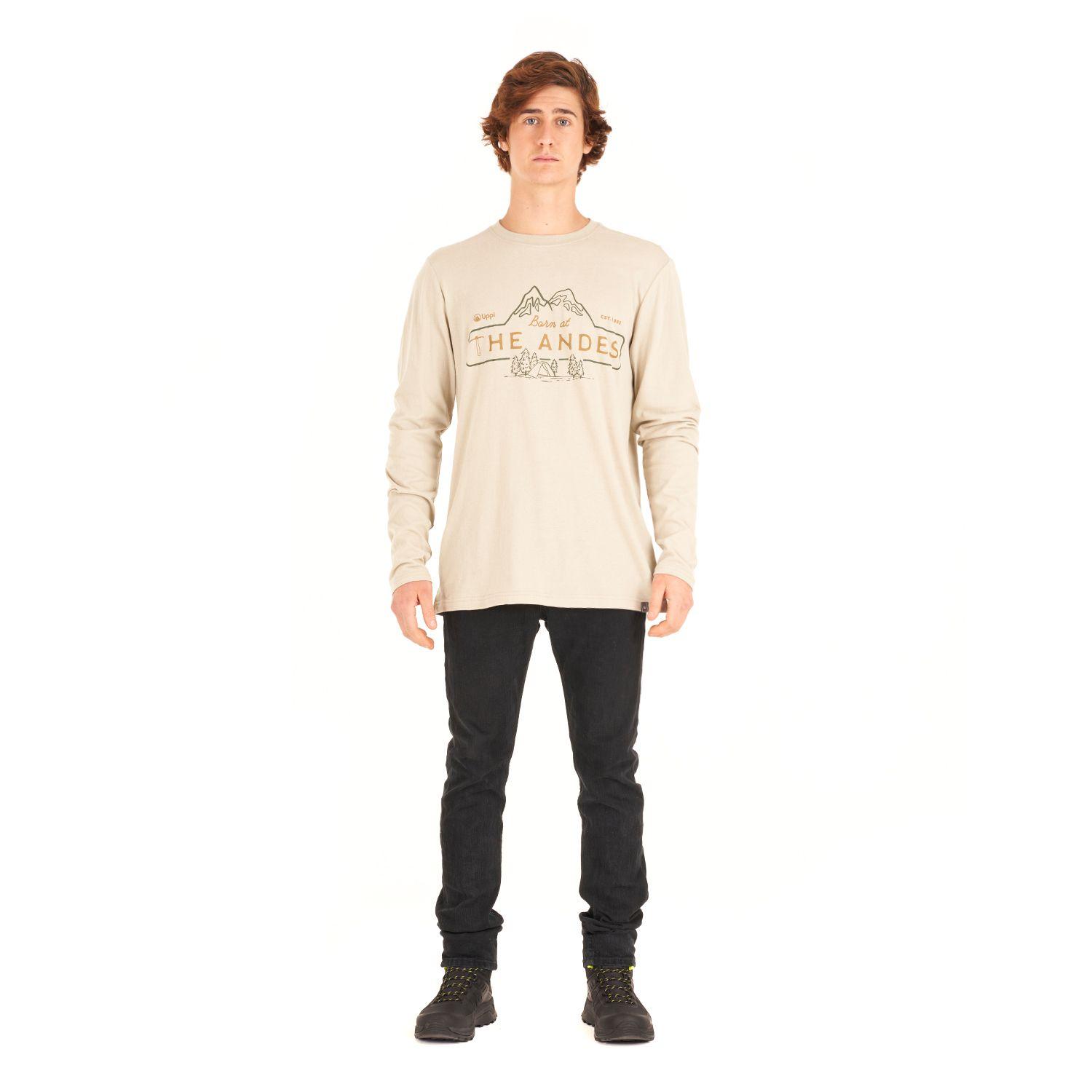 Polera Hombre Heritage UVStop Long Sleeve TShirt Crudo Lippi-6